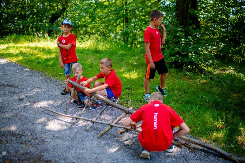 Obóz dla dzieci, obóz przetrwania 2025 Human Sport